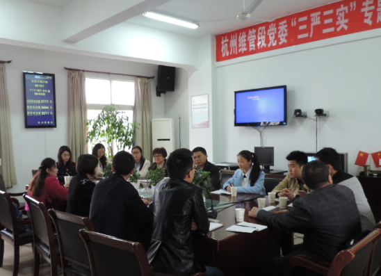 南昌向远轨道铁路学校教师赴杭州维管段开展调研活动