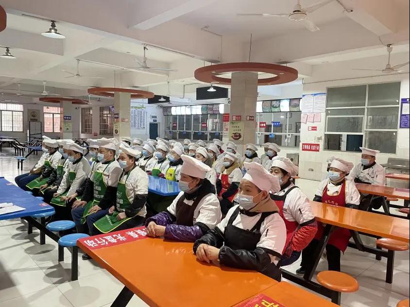 南昌向远轨道技术学校2022年春季开学校园食品安全专题学习培训会