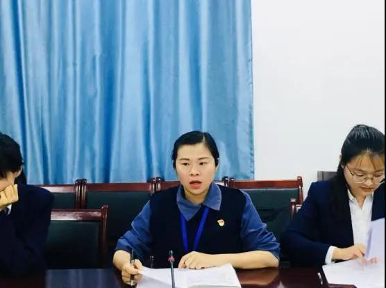 南昌向远轨道技术学校党支部召开接收预备党员大会